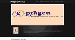 Desktop Screenshot of prageu.com