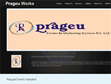 Tablet Screenshot of prageu.com
